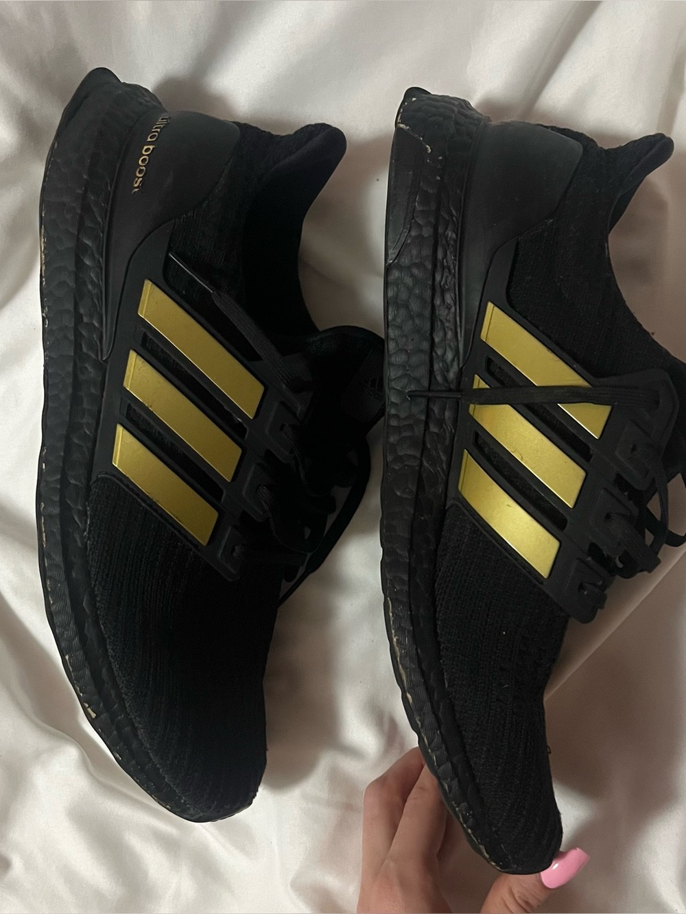 Adidas Ultra Boost DNA “Metallic Gold” Black & Gold Sneakers